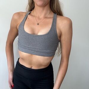 Gray Lululemon Sports Bra